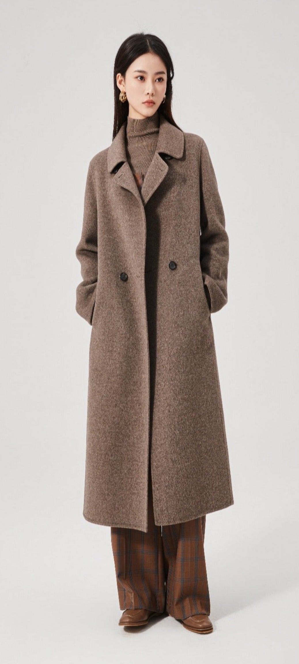 Luxurious 100% Yak Wool Coat