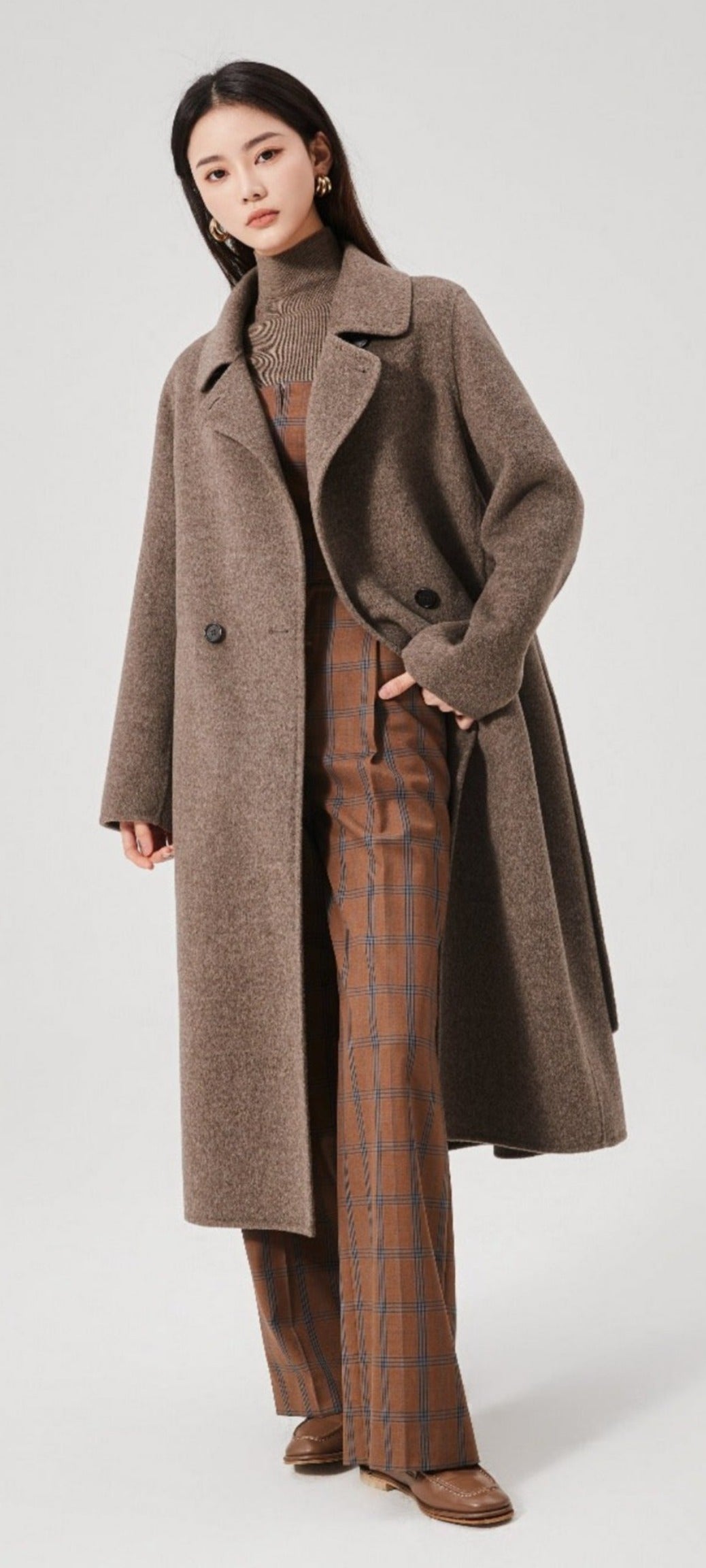 Luxurious 100% Yak Wool Coat