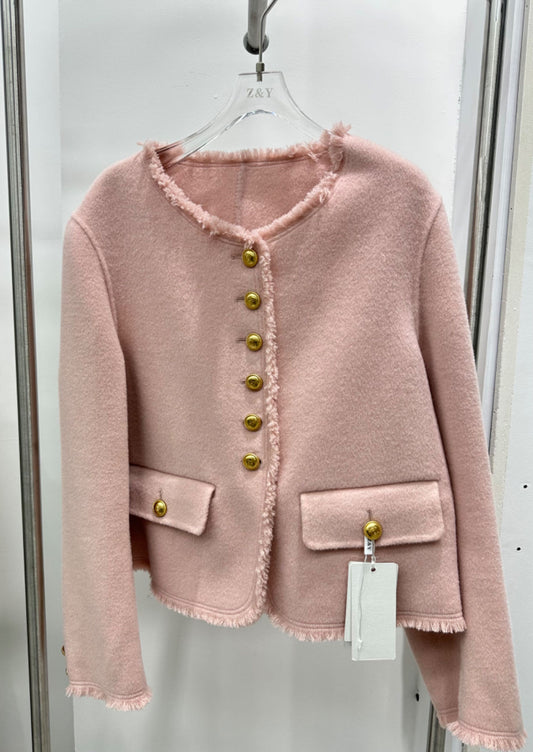 Woolen Jacket  with Celine Buckle